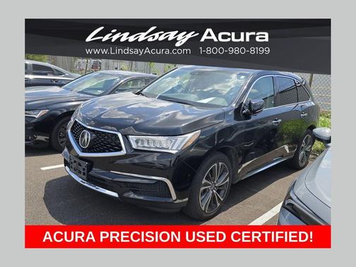 Majestic Black Pearl 2020 Acura MDX 3.5L w/Technology Package