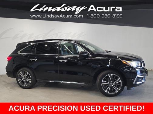 Majestic Black Pearl 2020 Acura MDX 3.5L w/Technology Package