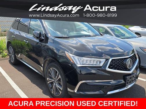 Majestic Black Pearl 2020 Acura MDX 3.5L w/Technology Package