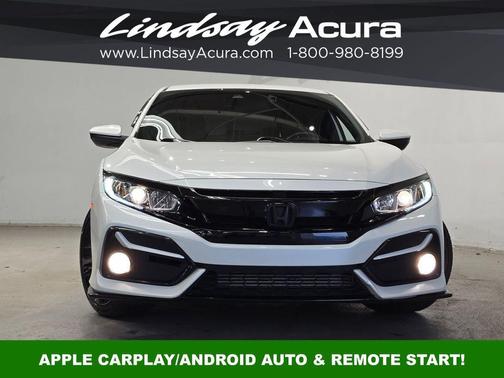 Platinum White Pearl 2020 Honda Civic Sport