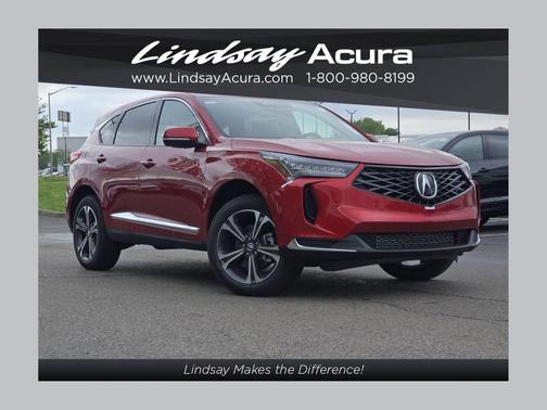 Performance Red Pearl 2026 Acura RDX Technology Package