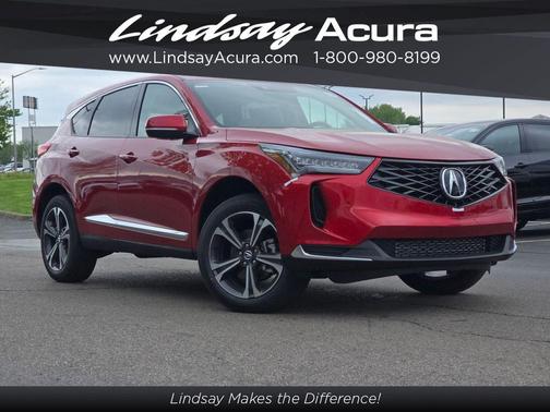 Performance Red Pearl 2026 Acura RDX Technology Package
