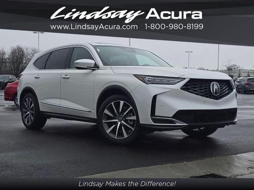 White 2026 Acura MDX Technology Package