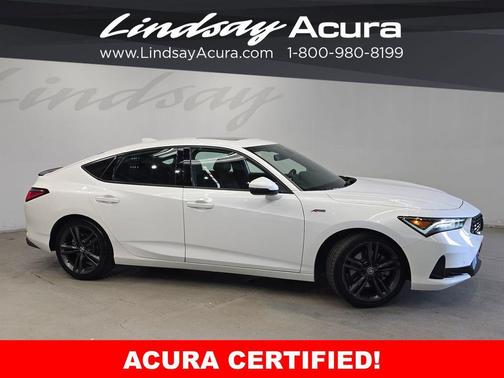 Platinum White Pearl 2023 Acura Integra A-Spec Tech Package
