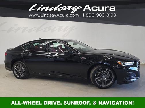 Majestic Black Pearl 2025 Acura TLX A-Spec