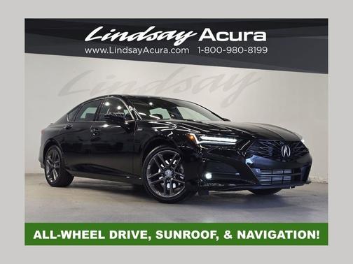 Majestic Black Pearl 2025 Acura TLX A-Spec