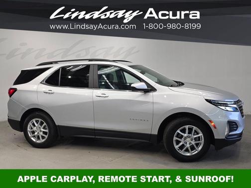 Silver Ice Metallic 2022 Chevrolet Equinox 1LT
