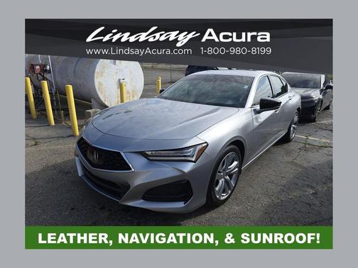 Lunar Silver Metallic 2022 Acura TLX Technology