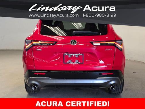 Milano Red 2025 Acura ADX A-Spec Package