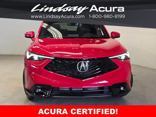 Milano Red 2025 Acura ADX A-Spec Package