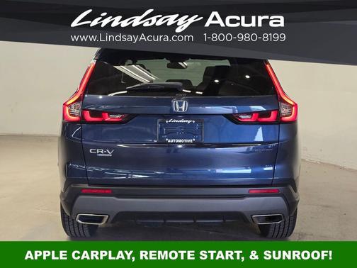 Canyon River Blue Metallic 2024 Honda CR-V Hybrid Sport AWD