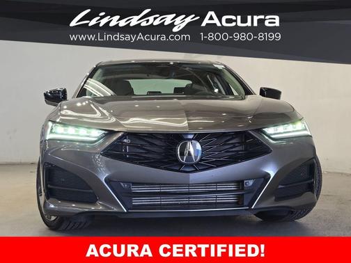 Liquid Carbon Metallic 2025 Acura TLX Technology