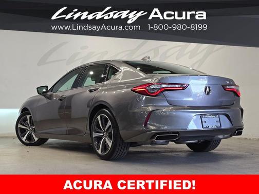 Liquid Carbon Metallic 2025 Acura TLX Technology