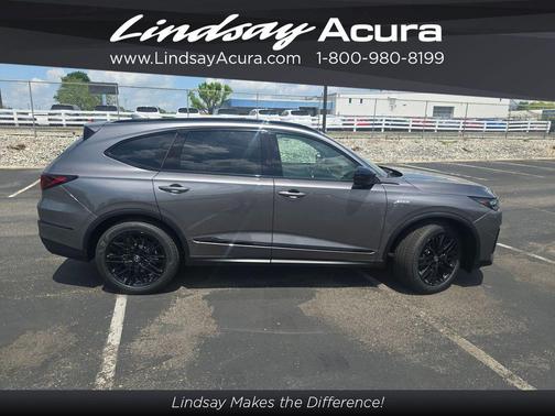 Liquid Carbon Metallic 2026 Acura MDX A-SPEC Advance Package