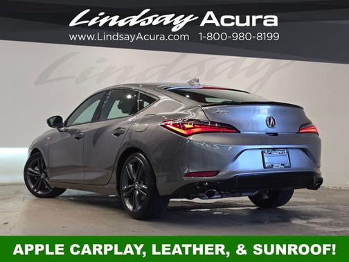 Liquid Carbon Metallic 2024 Acura Integra A-Spec Package