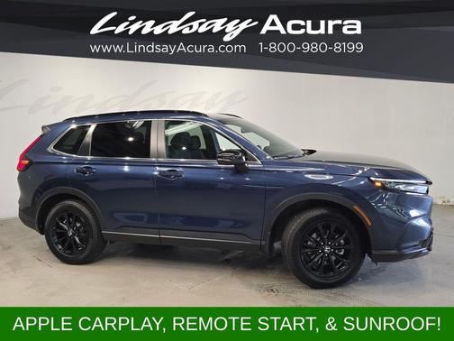 Lunar Silver Metallic 2023 Honda CR-V Hybrid Sport AWD