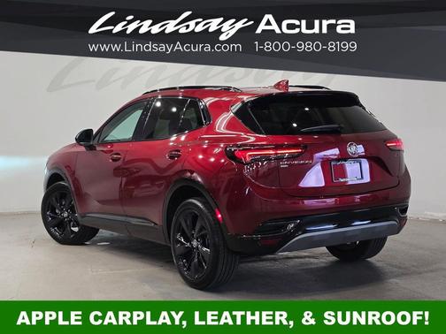 Cinnabar Metallic 2023 Buick Envision Essence