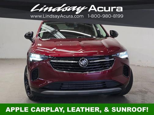 Cinnabar Metallic 2023 Buick Envision Essence