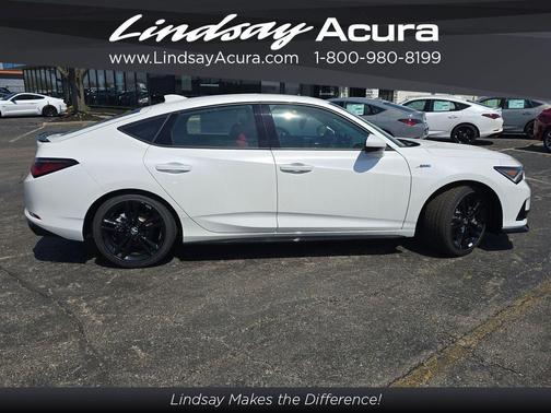 Platinum White Pearl 2026 Acura Integra A-Spec Package