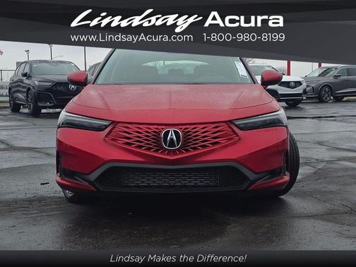Red 2026 Acura Integra FWD