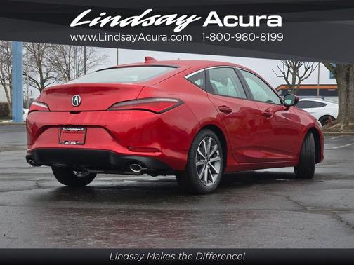 Red 2026 Acura Integra FWD