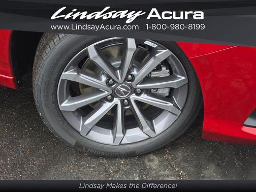 Red 2026 Acura Integra FWD