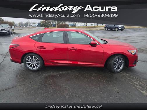 Red 2026 Acura Integra FWD