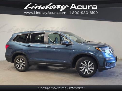Steel Sapphire Metallic 2019 Honda Pilot EX-L