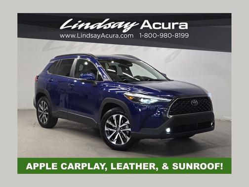 Blue Crush Metallic 2023 Toyota Corolla Cross XLE