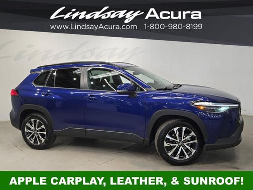 Blue Crush Metallic 2023 Toyota Corolla Cross XLE