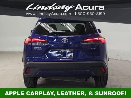 Blue Crush Metallic 2023 Toyota Corolla Cross XLE