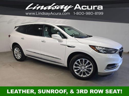 White Frost Tricoat 2021 Buick Enclave Premium Group