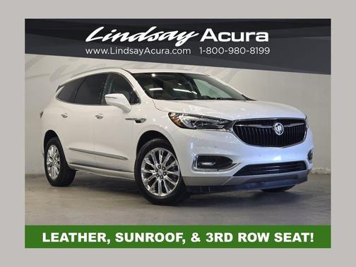 White Frost Tricoat 2021 Buick Enclave Premium Group