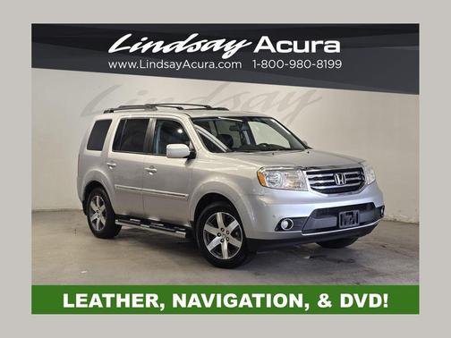 Alabaster Silver Metallic 2013 Honda Pilot Touring
