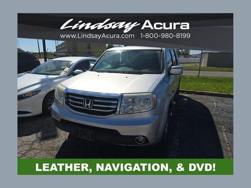 Alabaster Silver Metallic 2013 Honda Pilot Touring