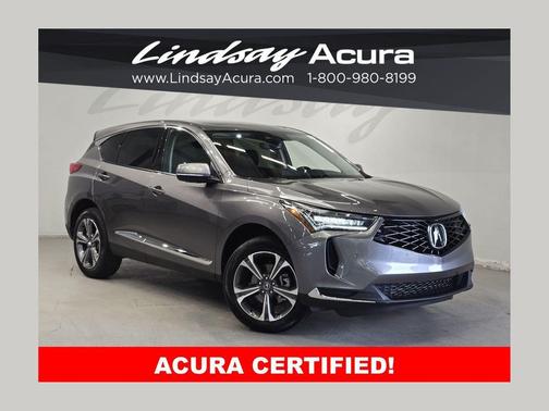 Liquid Carbon Metallic 2025 Acura RDX Technology Package