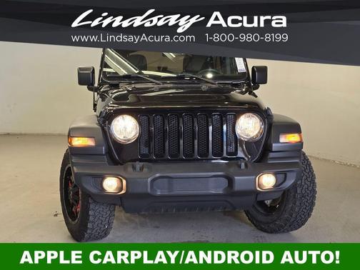 Black Clearcoat 2018 Jeep Wrangler Unlimited Sport