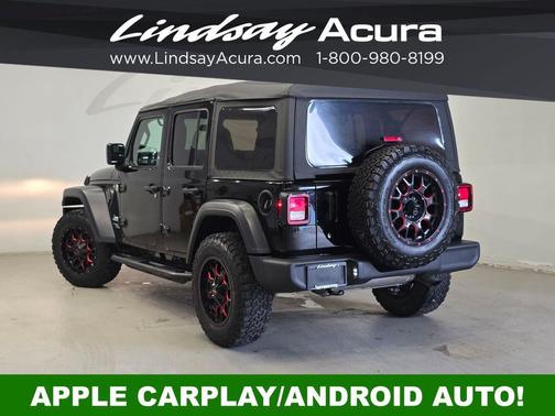 Black Clearcoat 2018 Jeep Wrangler Unlimited Sport