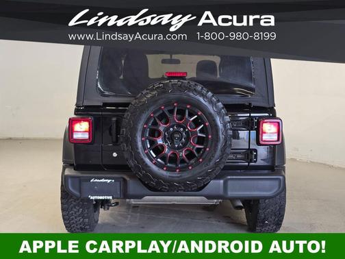 Black Clearcoat 2018 Jeep Wrangler Unlimited Sport