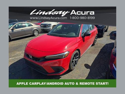 Rallye Red 2023 Honda Civic Sport