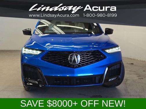 Double Apex Blue Pearl 2026 Acura MDX A-SPEC Advance Package