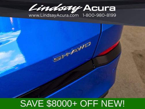 Double Apex Blue Pearl 2026 Acura MDX A-SPEC Advance Package