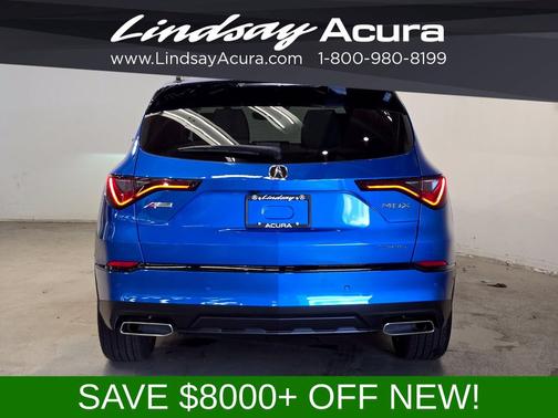 Double Apex Blue Pearl 2026 Acura MDX A-SPEC Advance Package