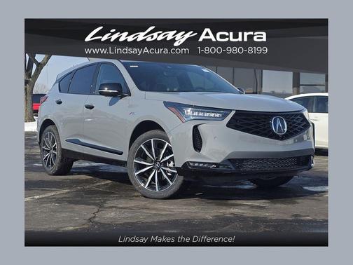 Gray 2026 Acura RDX A-Spec Advance Package