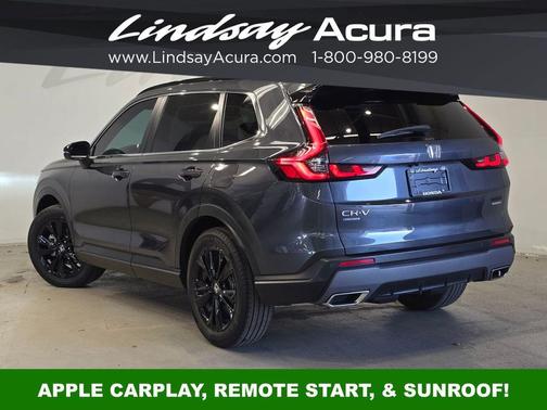 Meteorite Gray Metallic 2024 Honda CR-V Hybrid Sport Touring AWD