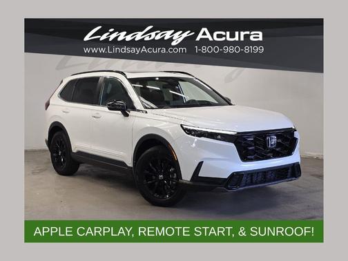 Platinum White Pearl 2023 Honda CR-V Hybrid Sport AWD