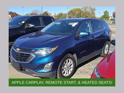 Pacific Blue Metallic 2020 Chevrolet Equinox 1LT
