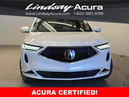 Platinum White Pearl 2023 Acura MDX Technology