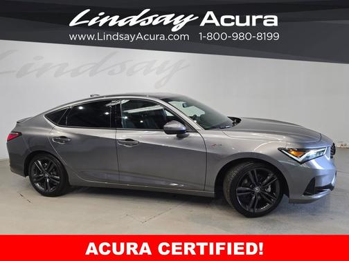 Liquid Carbon Metallic 2024 Acura Integra