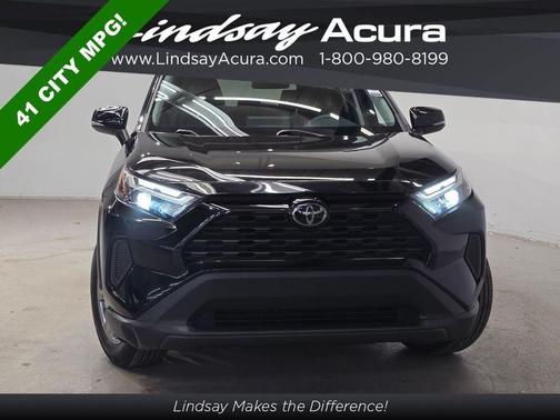 Midnight Black Metallic 2025 Toyota RAV4 Hybrid XLE